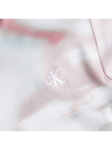 Calvin Klein Shirt in Weiß/ Rosa