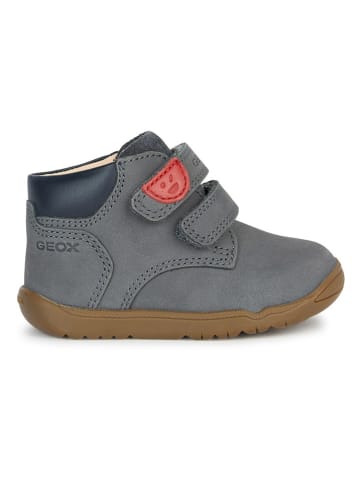 Geox Leder-Sneakers in Grau