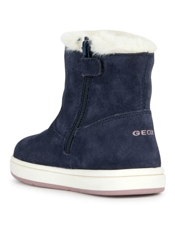 Geox Winterboots "Trottola" donkerblauw/lichtroze/wit