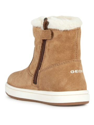Geox Winterboots "Trottola" lichtbruin/wit