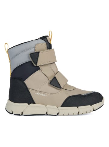 Geox Winterboots "Flexyper" grijs/beige/zwart