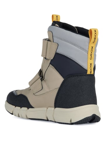 Geox Winterboots "Flexyper" grijs/beige/zwart