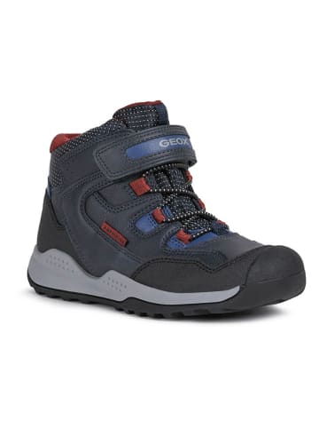 Geox Winterboots "Teram" in Dunkelblau/ Rot