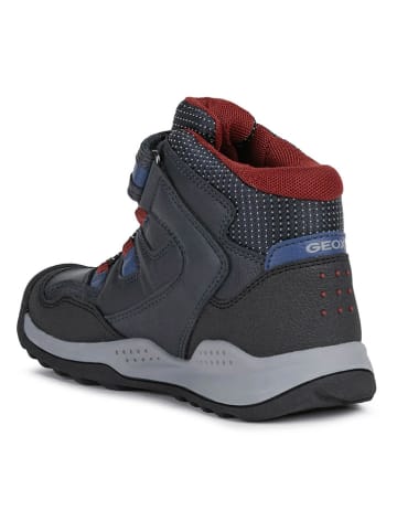 Geox Winterboots "Teram" in Dunkelblau/ Rot