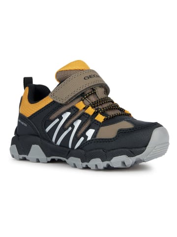 Geox Trainingsschoenen "Magnetar" zwart/orange/bruin