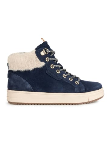 Geox Winterboots "Rebecca" donkerblauw/crème