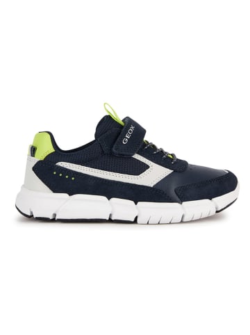 Geox Sneakers "Flexyper" donkerblauw/wit/groen