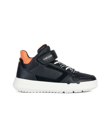 Geox Sneakers "Hyroo" in Schwarz/ Orange