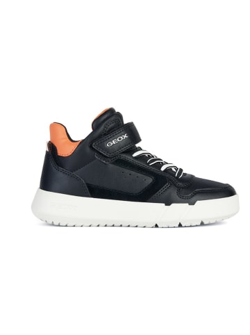 Geox Sneakers "Hyroo" zwart/oranje