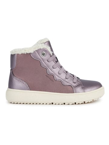 Geox Boots "Theleven" wit/paars