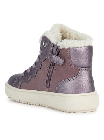 Geox Boots "Theleven" wit/paars