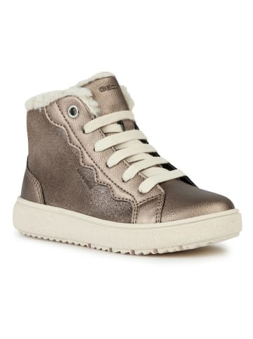 Geox Boots "Theleven" wit/bruin