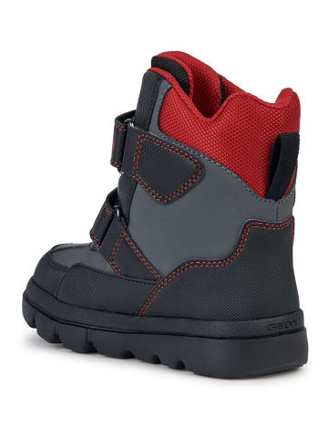 Geox Winterboots "Willaboom" in Schwarz/ Rot