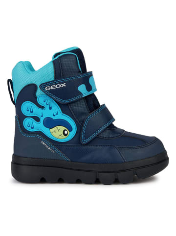 Geox Winterboots "Willaboom" donkerblauw/lichtblauw