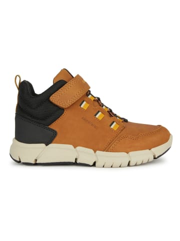 Geox Winterboots "Flexyper" zwart/lichtbruin