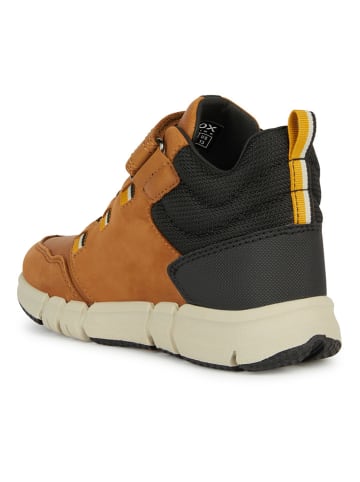 Geox Winterboots "Flexyper" zwart/lichtbruin