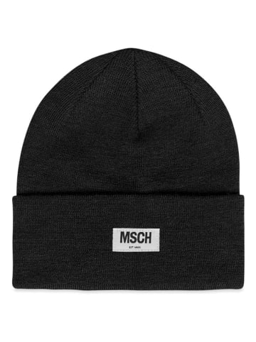 MOSS COPENHAGEN Czapka beanie w kolorze czarnym