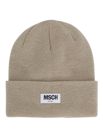 MOSS COPENHAGEN Czapka beanie w kolorze beżowym