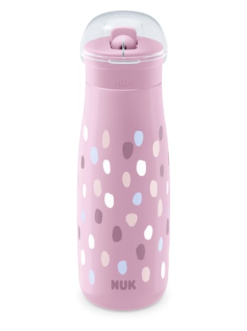 NUK Trinkflasche "Mini-Me Flip Cup Punkte" in Lila - 450 ml