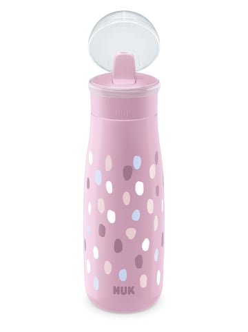 NUK Trinkflasche "Mini-Me Flip Cup Punkte" in Lila - 450 ml