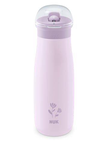 NUK Trinkflasche "Mini-Me Flip Cup Blume" in Lila - 450 ml