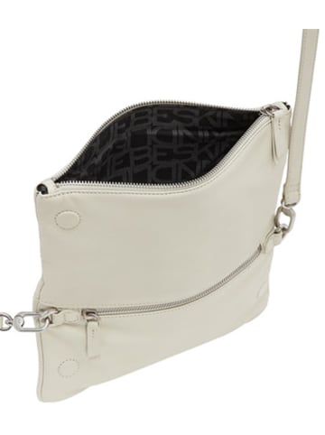 LIEBESKIND BERLIN Leder-Umhängetasche in Creme - (B)18.5 x (H)9 cm