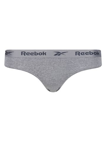 Reebok 3er-Set: Slips "Enrica" in Schwarz/ Grau/ Weiß