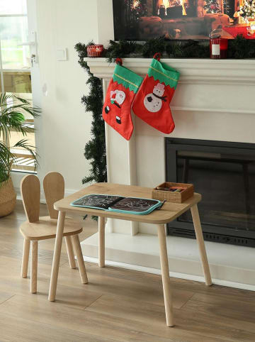 Scandinavia Concept 2-delige set: tafel en stoel "Bunny" eikenkleurig