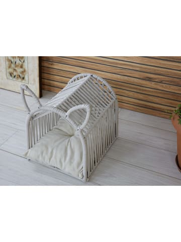 Scandinavia Concept Tierbett "Lono" in Weiß - (B)31 x (H)44 x (T)44 cm