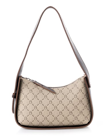 Lucky Bees Schultertasche in Beige/ Braun - (B)23 x (H)15 x (T)7 cm