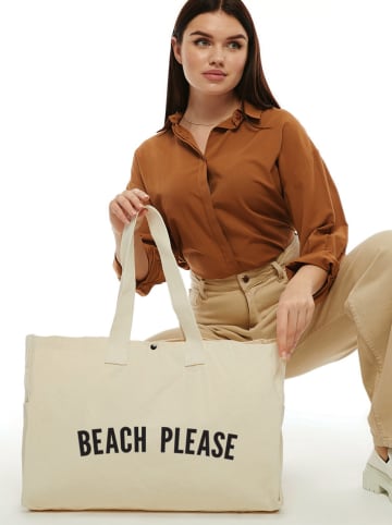 BAGmori Shopper in Creme - (B)50 x (H)36 x (T)12 cm