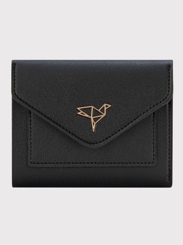 BAGmori Geldbörse in Schwarz - (B)12 x (H)10 x (T)3 cm