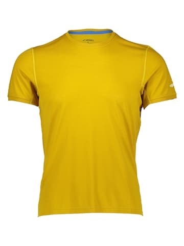 Brooks Koszulka sportowa "Distance" w kolorze żółtym