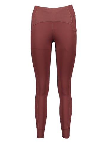 Brooks Trainingsleggings "Momentum Thermal" in Rot