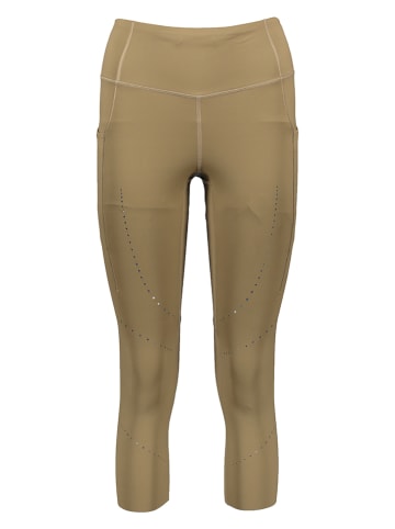 Brooks Trainingsleggings "Method" kaki