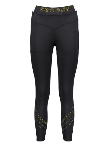 Brooks Trainingsleggings "Run Within" in Schwarz