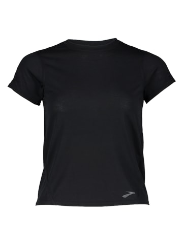 Brooks Koszulka sportowa "Distance" w kolorze czarnym