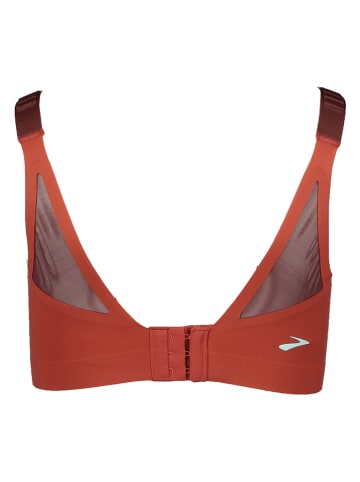 Brooks Biustonosz sportowy "Scoopback 2.0" w kolorze czerwonym