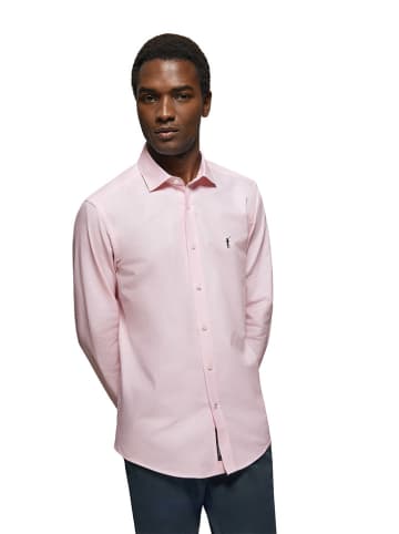 Polo Club Hemd - Slim fit - in Rosa