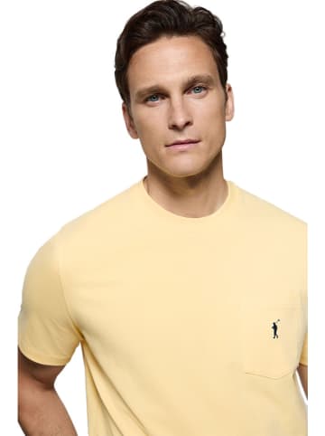 Polo Club Shirt in Gelb