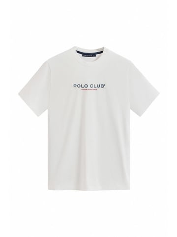 Polo Club Shirt in Weiß