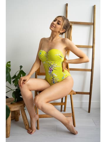 Kris Line Badeanzug "Ibiza" in Limette