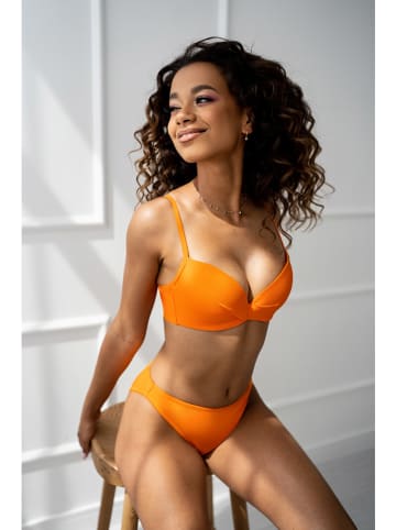 Kris Line Bikini-Oberteil "Madera" in Orange