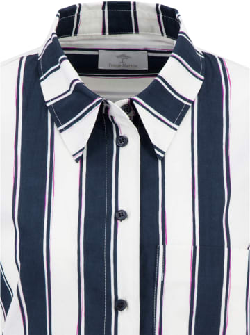 Fynch Hutton Tunika in Dunkelblau/ Weiß