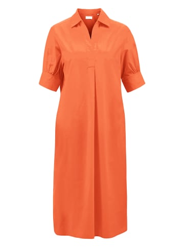 FYNCH-HATTON Leinen-Kleid in Orange