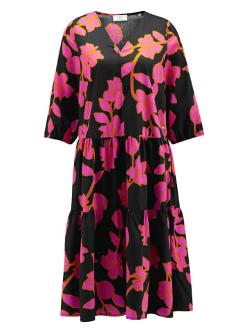 FYNCH-HATTON Kleid in Schwarz/ Pink