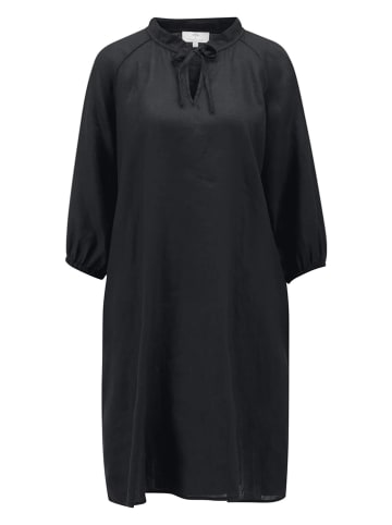 FYNCH-HATTON Leinen-Kleid in Schwarz