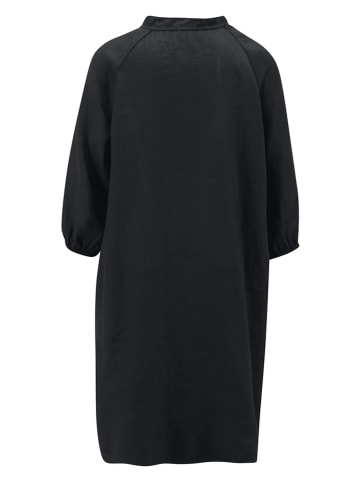 FYNCH-HATTON Leinen-Kleid in Schwarz