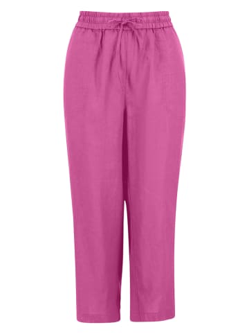 FYNCH-HATTON Leinen-Hose in Pink
