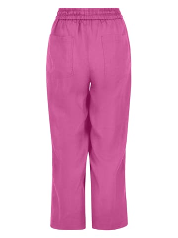 FYNCH-HATTON Leinen-Hose in Pink